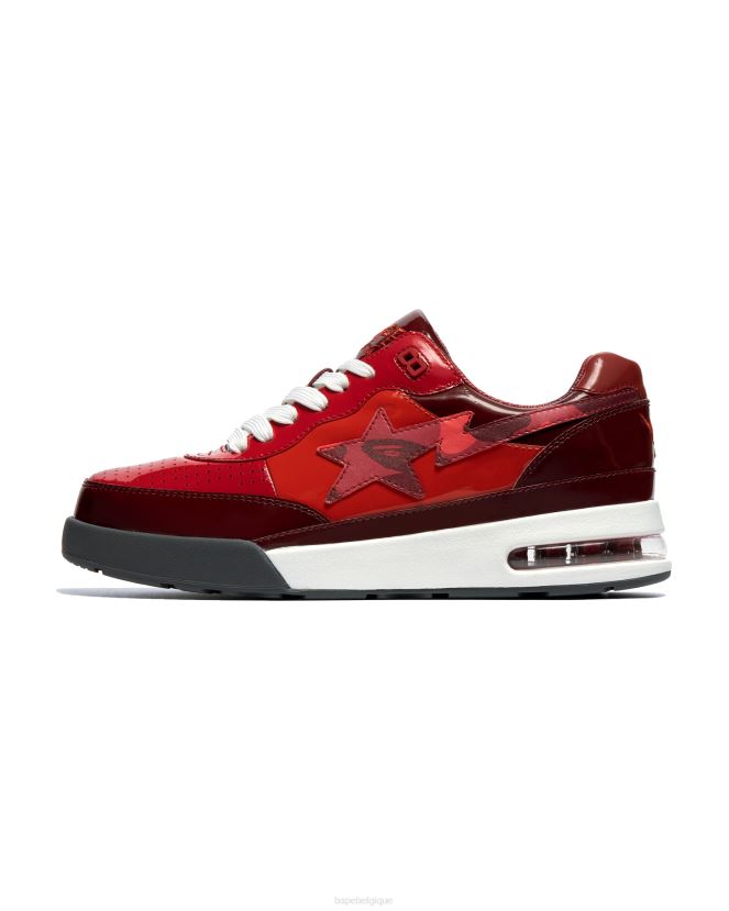 route sta 1 m1 A Bathing Ape Hommes ZHX6N4694 rouge vif