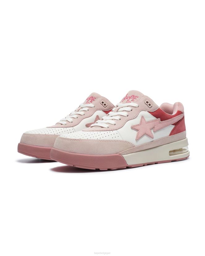 route sta 3 m2 A Bathing Ape Hommes ZHX6N4698 rose
