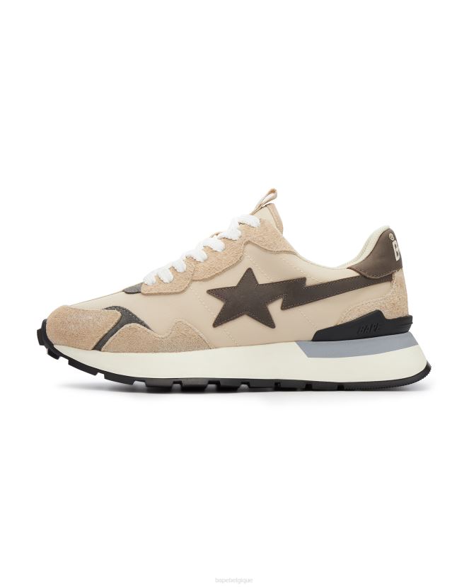 route sta express 1 m2 A Bathing Ape Hommes ZHX6N4695 beige