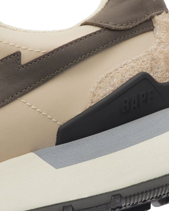 route sta express 1 m2 A Bathing Ape Hommes ZHX6N4695 beige