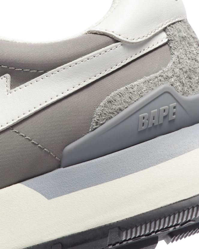 route sta express 1 m2 A Bathing Ape Hommes ZHX6N4696 gris