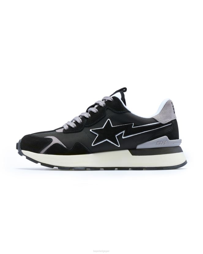 route sta express 3 A Bathing Ape femmes ZHX6N41222 noir