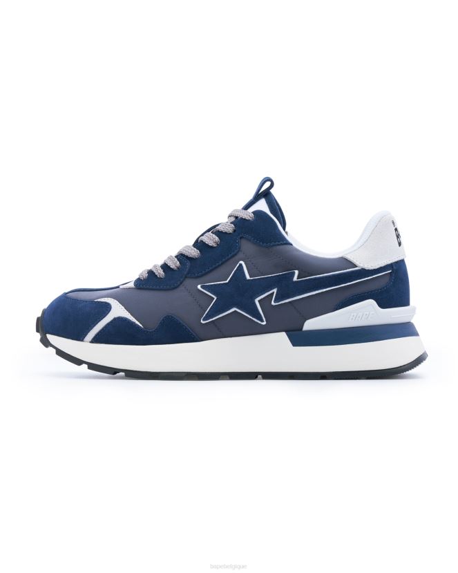 route sta express 3 A Bathing Ape femmes ZHX6N41223 bleu marine