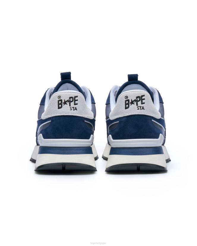 route sta express 3 A Bathing Ape femmes ZHX6N41223 bleu marine