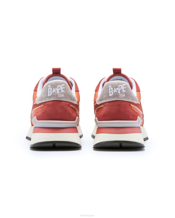 route sta express 3 A Bathing Ape femmes ZHX6N41224 orange