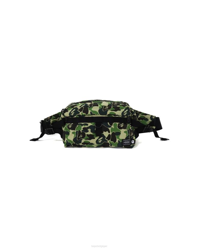 sac banane porter abc camouflage A Bathing Ape Hommes ZHX6N4755 armée verte