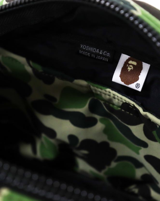sac banane porter abc camouflage A Bathing Ape Hommes ZHX6N4755 armée verte