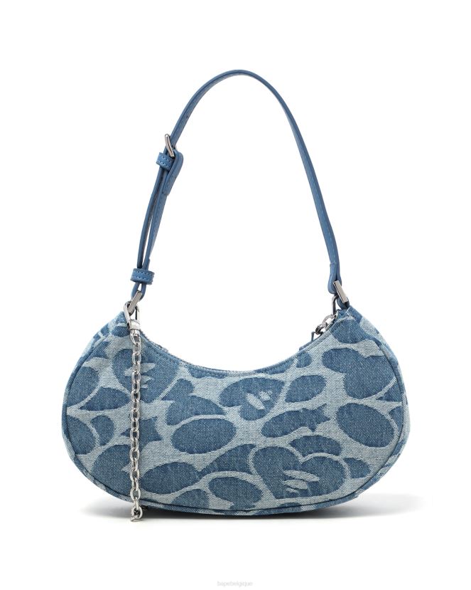 sac en jean motif 1 A Bathing Ape femmes ZHX6N41085 jean