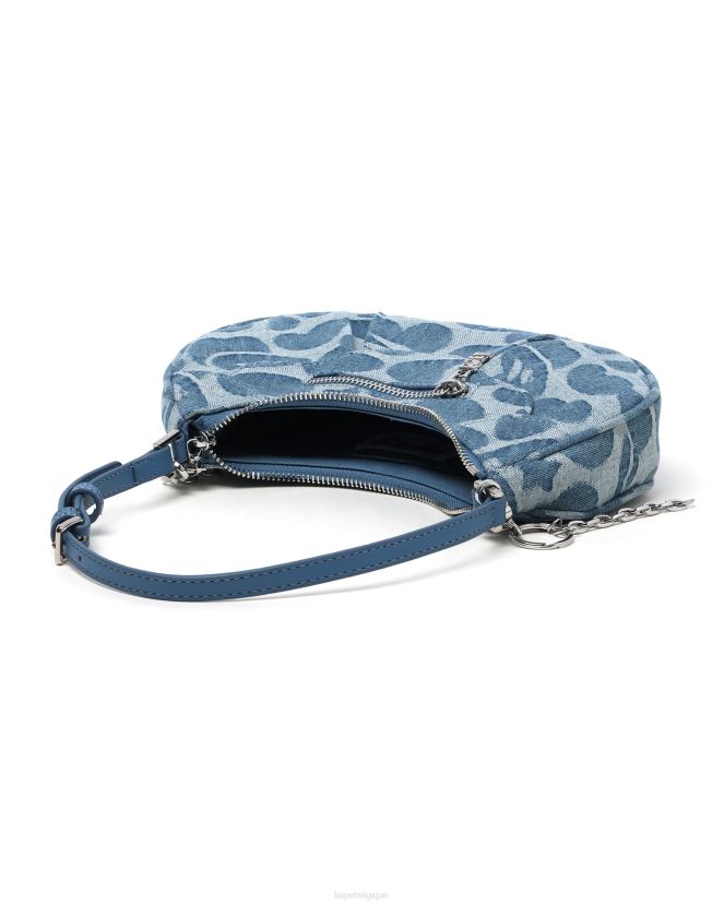 sac en jean motif 1 A Bathing Ape femmes ZHX6N41085 jean