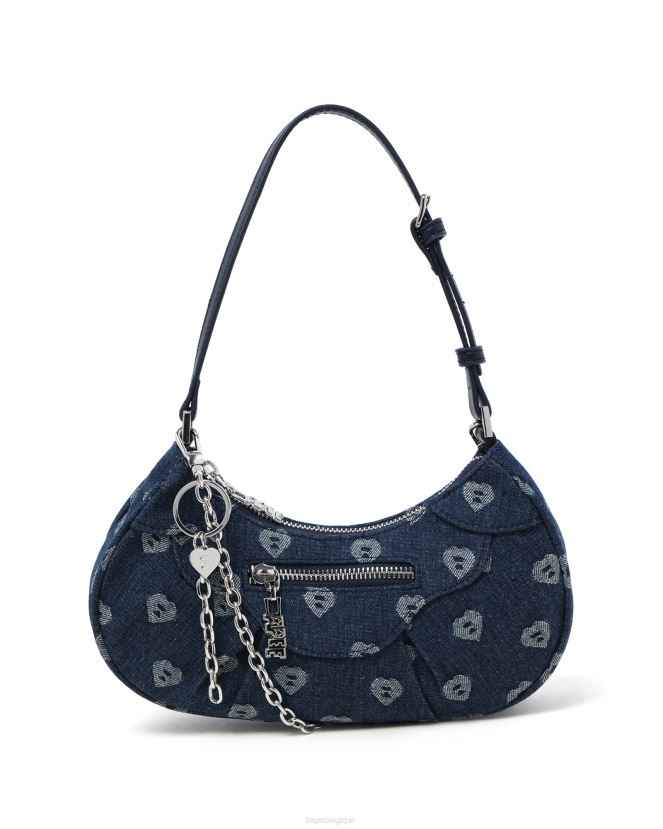 sac en jean motif 2 A Bathing Ape femmes ZHX6N41083 jean
