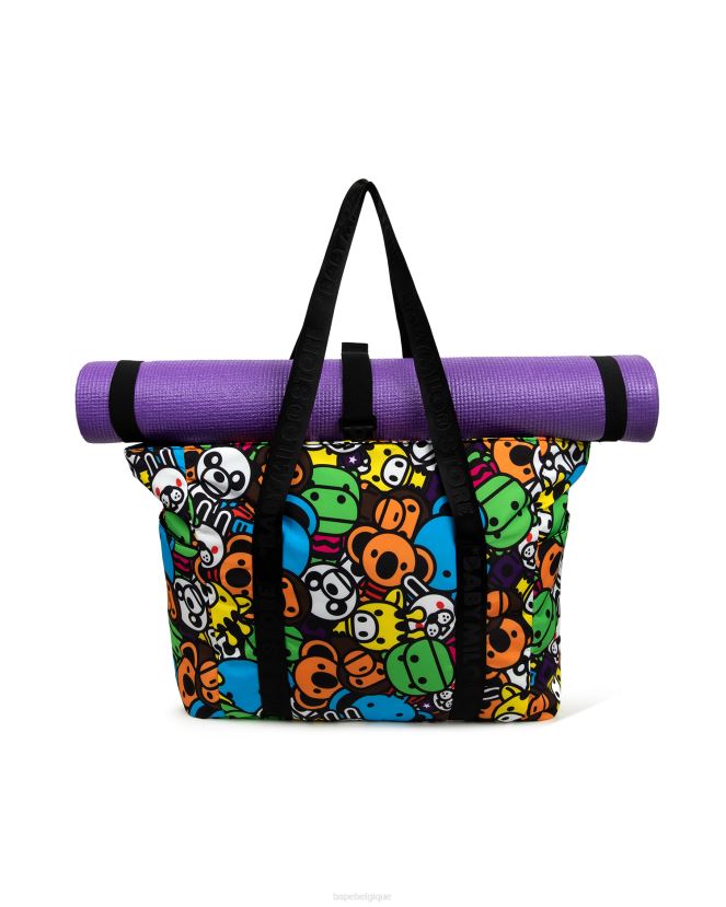 sac fourre-tout de sport A Bathing Ape femmes ZHX6N41082 cause