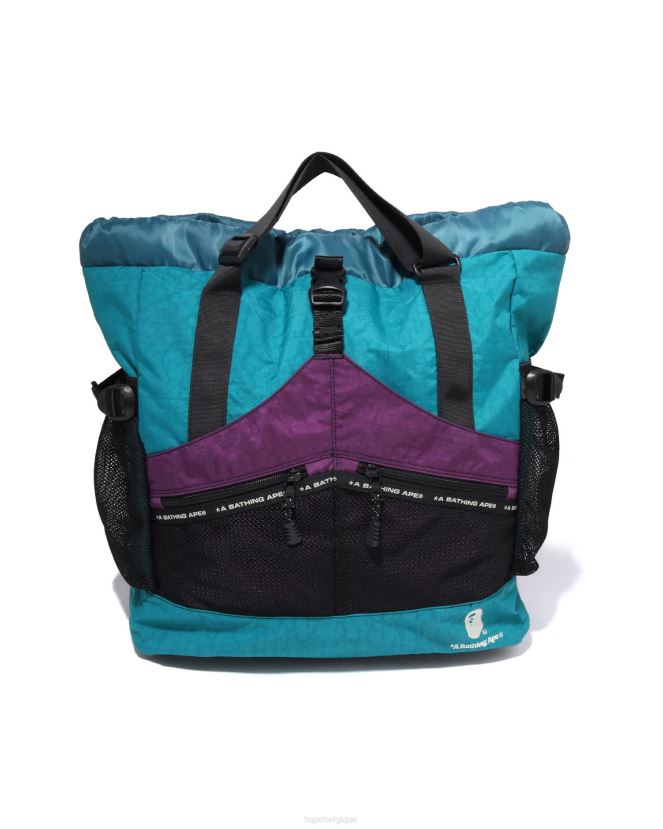 sac multi-couleurs A Bathing Ape Hommes ZHX6N4459 menthe