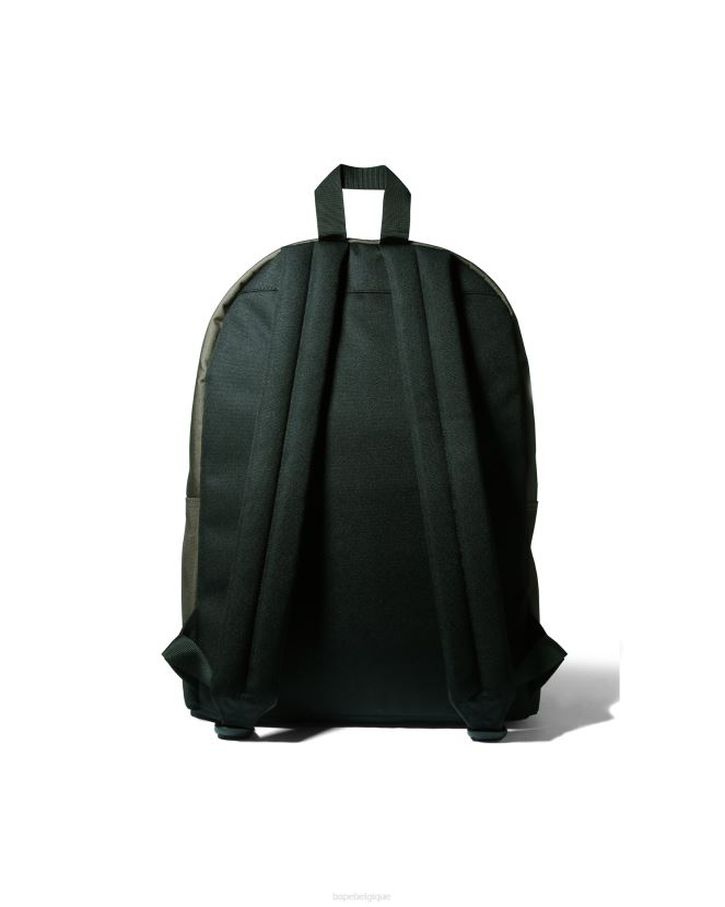 sac à dos de requin occupé A Bathing Ape Hommes ZHX6N4748 vert clair