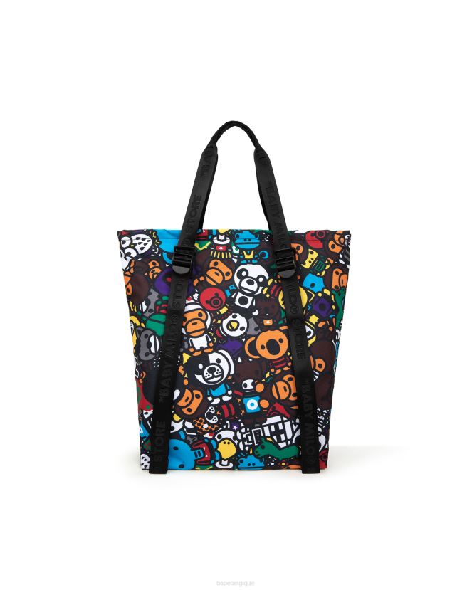 sac à dos fourre-tout bébé milo A Bathing Ape femmes ZHX6N41138 cause