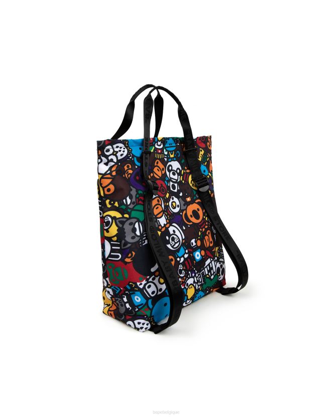 sac à dos fourre-tout bébé milo A Bathing Ape femmes ZHX6N41138 cause