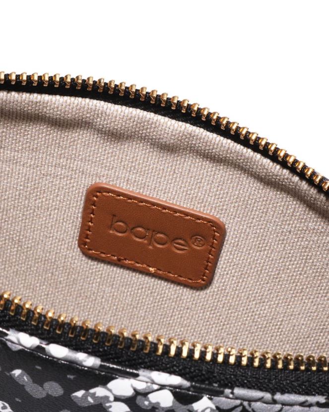 sac à main motif serpent A Bathing Ape femmes ZHX6N41109 gris