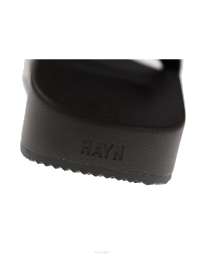 sandales à enfiler camouflage x hayn sta A Bathing Ape Hommes ZHX6N4727 noir