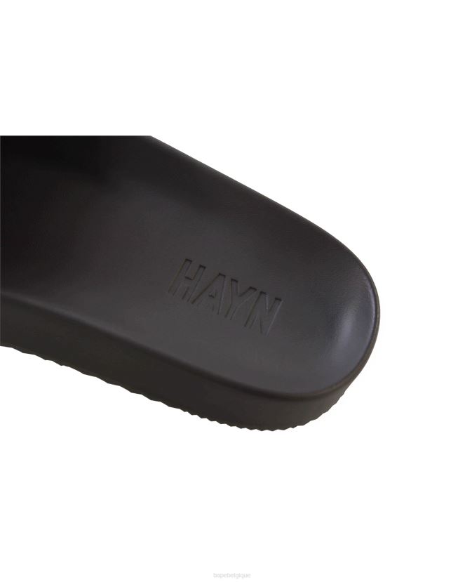 sandales à enfiler camouflage x hayn sta A Bathing Ape Hommes ZHX6N4727 noir