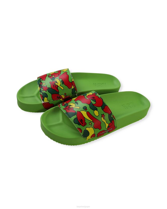 sandales à enfiler camouflage x hayn sta A Bathing Ape Hommes ZHX6N4728 cause