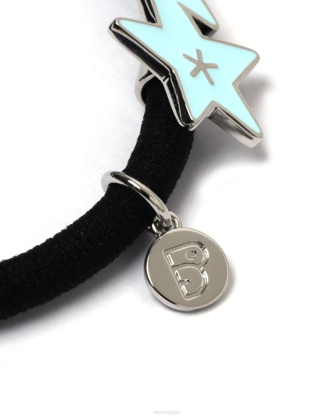 serre-tête à logo A Bathing Ape femmes ZHX6N41115 bleu clair
