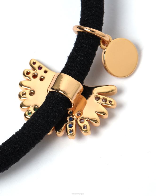 serre-tête à logo doré A Bathing Ape femmes ZHX6N41124 cause