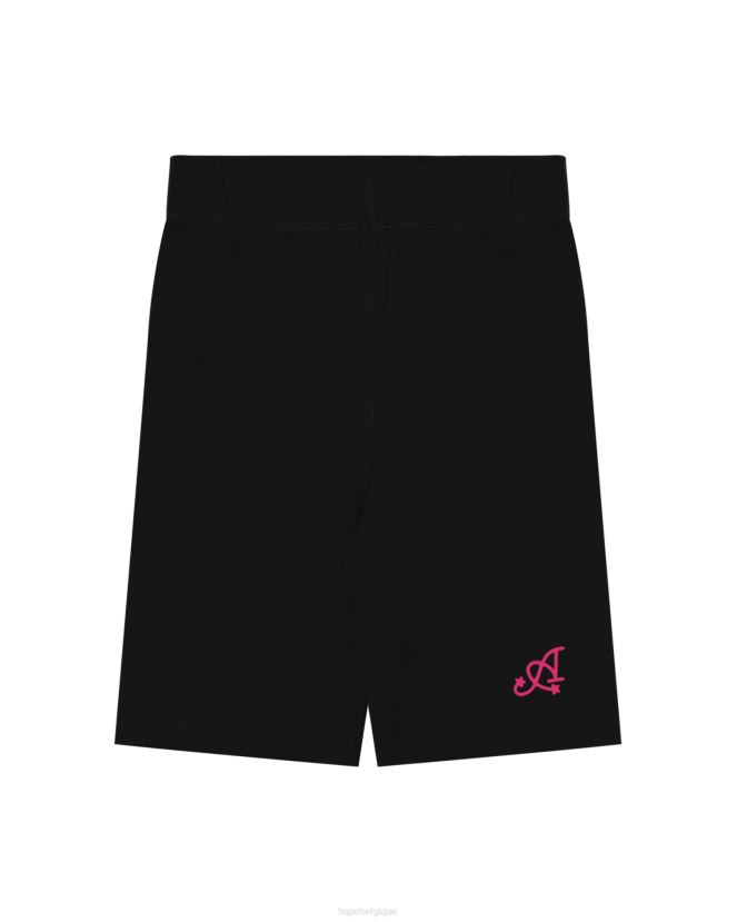 short coupe slim A Bathing Ape femmes ZHX6N4941 noir