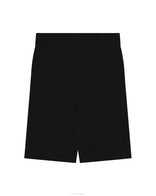 short coupe slim A Bathing Ape femmes ZHX6N4941 noir