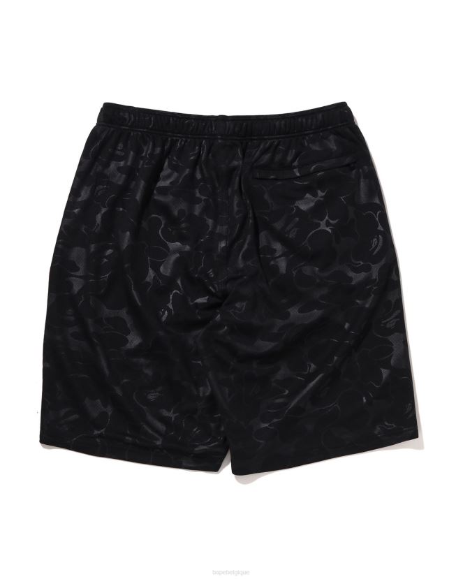 short de match de football A Bathing Ape Hommes ZHX6N4355 noir