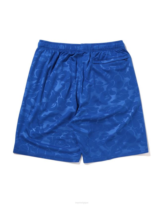 short de match de football A Bathing Ape Hommes ZHX6N4356 bleu
