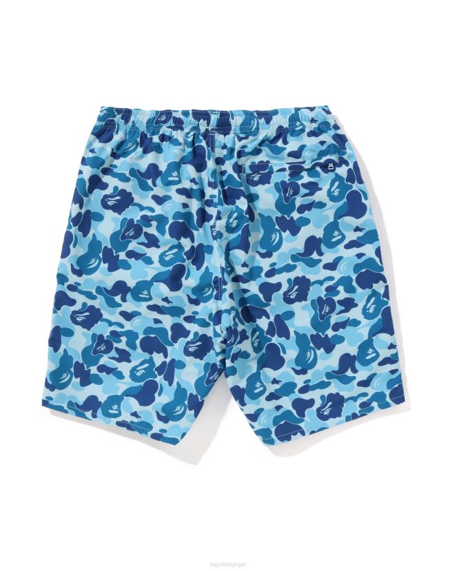 short de plage camouflage abc A Bathing Ape Hommes ZHX6N444 bleu