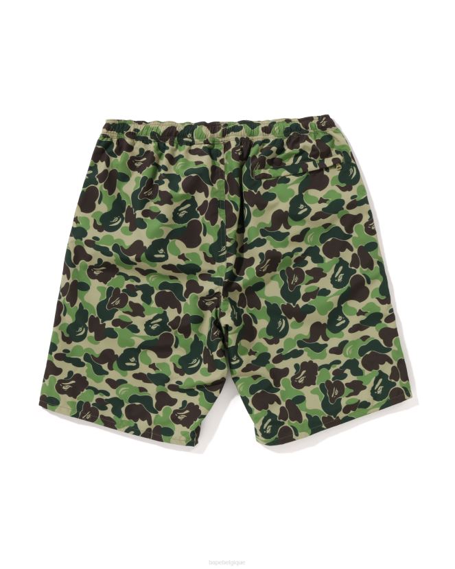 short de plage camouflage abc A Bathing Ape Hommes ZHX6N445 armée verte