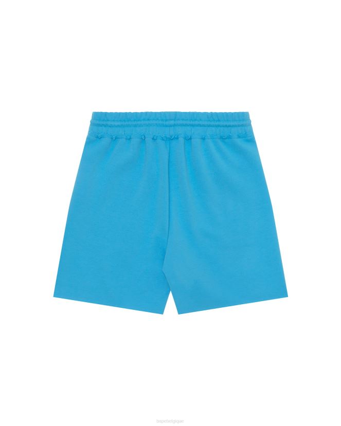 short de survêtement A Bathing Ape femmes ZHX6N41043 bleu