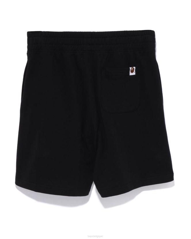 short de survêtement surdimensionné head one point A Bathing Ape femmes ZHX6N4796 noir