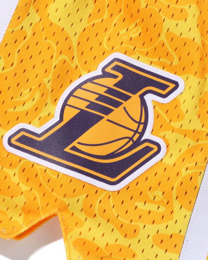 short en jersey x mn los angeles lakers A Bathing Ape Hommes ZHX6N4361 violet