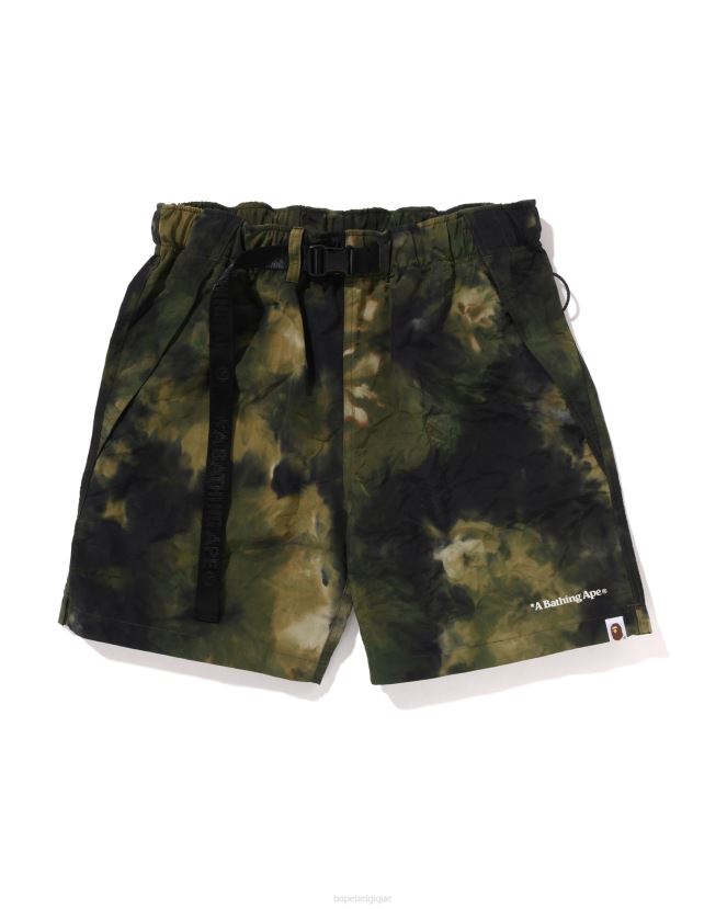 short hybride chusen easzy A Bathing Ape Hommes ZHX6N4190 armée verte