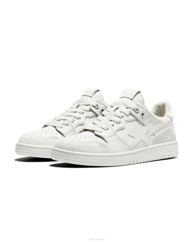 sk8 A Bathing Ape Hommes ZHX6N4715 gris clair