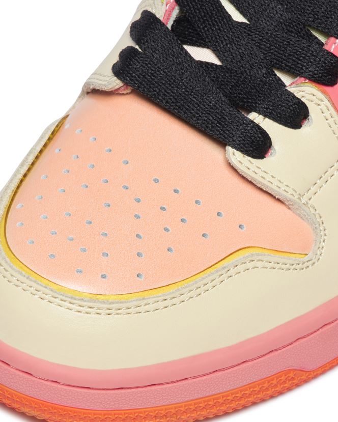 sk8 sta 1 A Bathing Ape femmes ZHX6N41238 orange