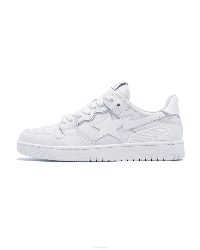 sk8 sta 3 m1 A Bathing Ape Hommes ZHX6N4686 blanc