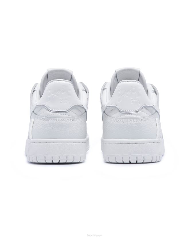 sk8 sta 3 m1 A Bathing Ape Hommes ZHX6N4686 blanc