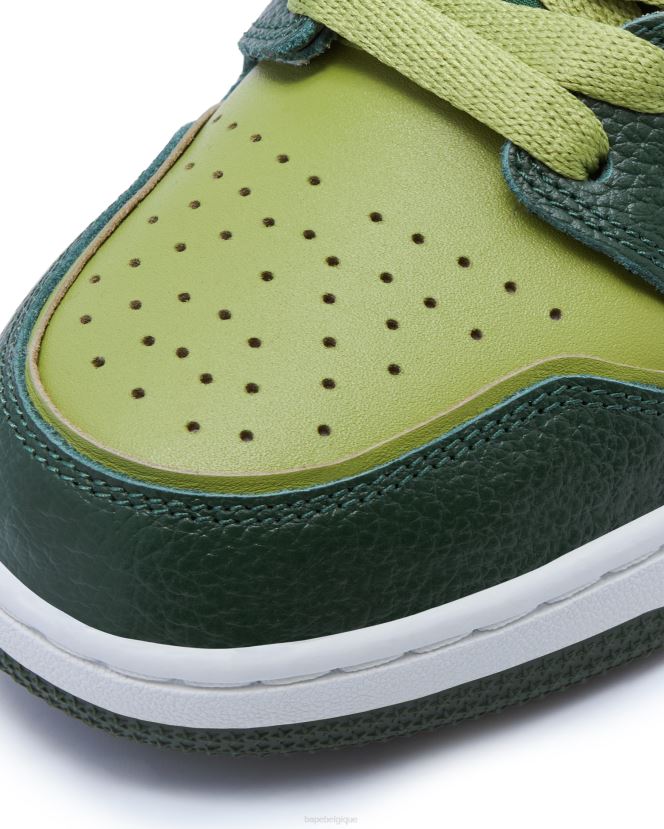 sk8 station 2 A Bathing Ape femmes ZHX6N41213 émeraude
