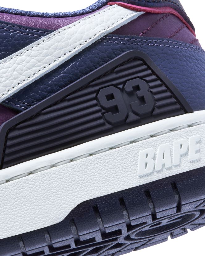 sk8 station 2 A Bathing Ape femmes ZHX6N41214 violet