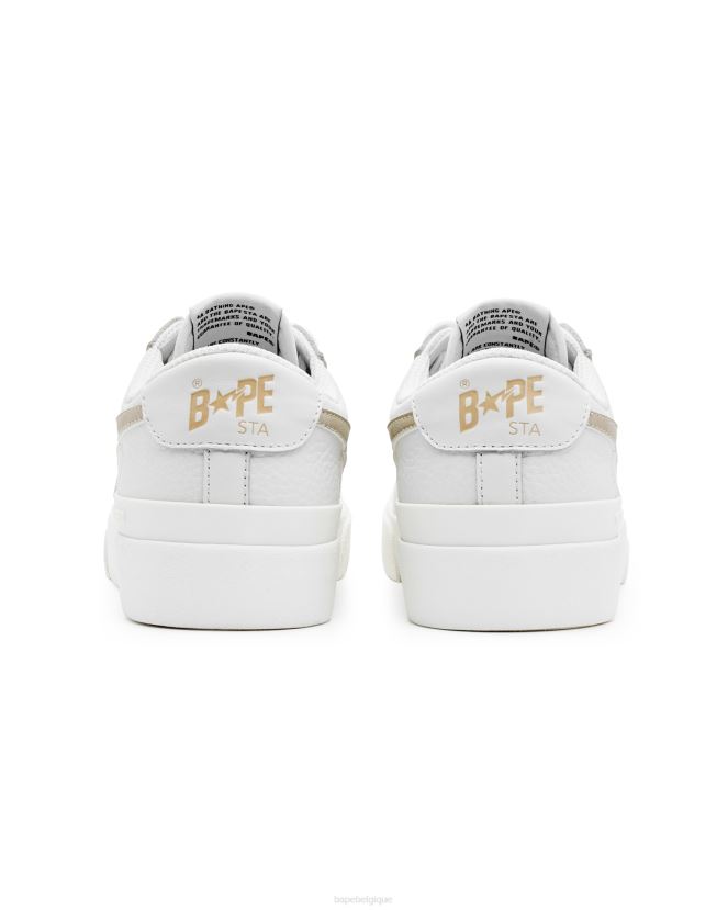 sta fou 1 A Bathing Ape Hommes ZHX6N4659 blanc