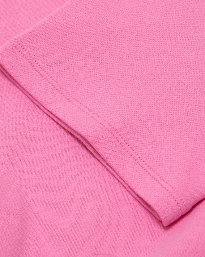 sweat crop à logo A Bathing Ape femmes ZHX6N4944 rose