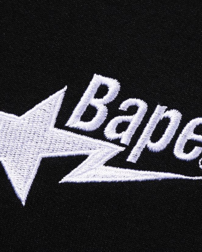 sweat à capuche ample à logo A Bathing Ape Hommes ZHX6N4333 noir