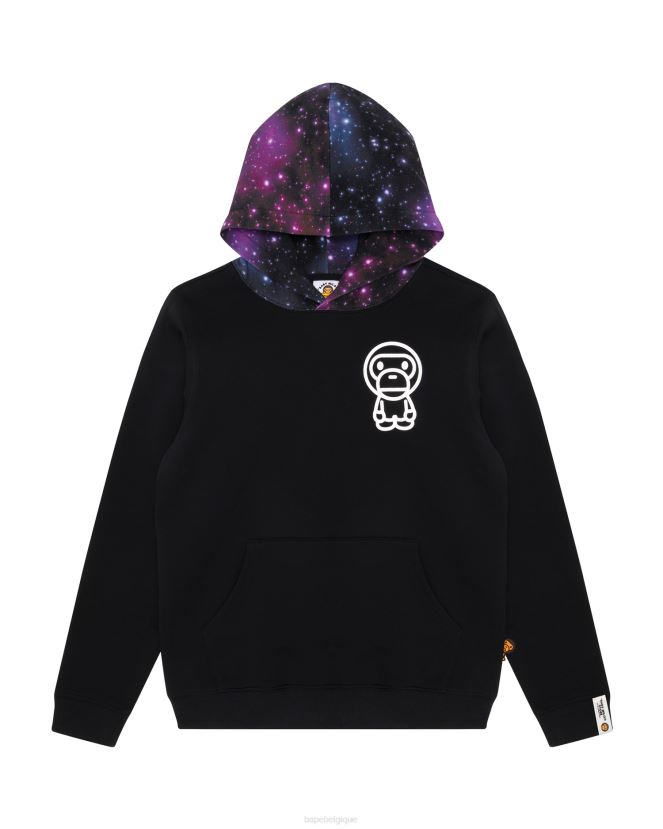 sweat à capuche bébé milo A Bathing Ape femmes ZHX6N4871 noir