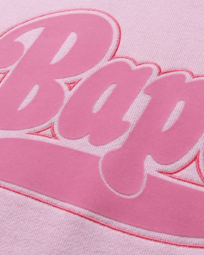 sweat à capuche oversize A Bathing Ape femmes ZHX6N4980 rose