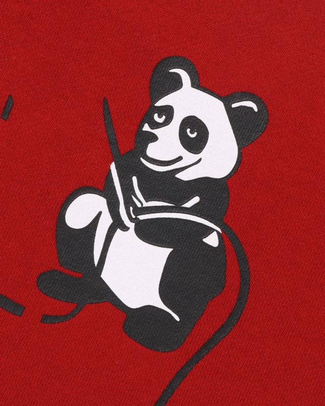 sweat à capuche zippé color camo panda A Bathing Ape Hommes ZHX6N4188 rouge vif