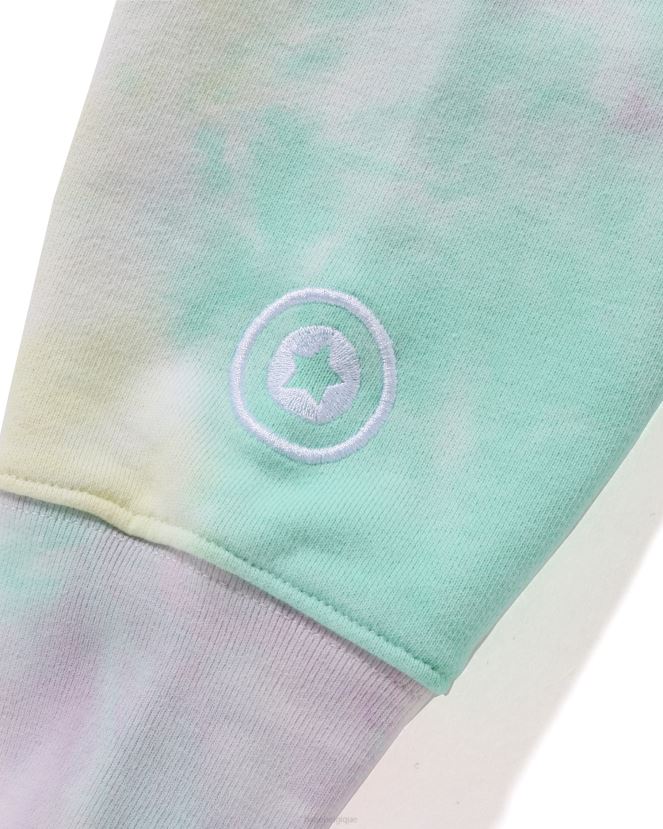 sweat à capuche zippé oversize requin tie-dye A Bathing Ape femmes ZHX6N4991 cause