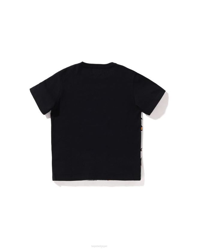 t-shirt ballon gros bébé milo A Bathing Ape enfants ZHX6N41584 noir