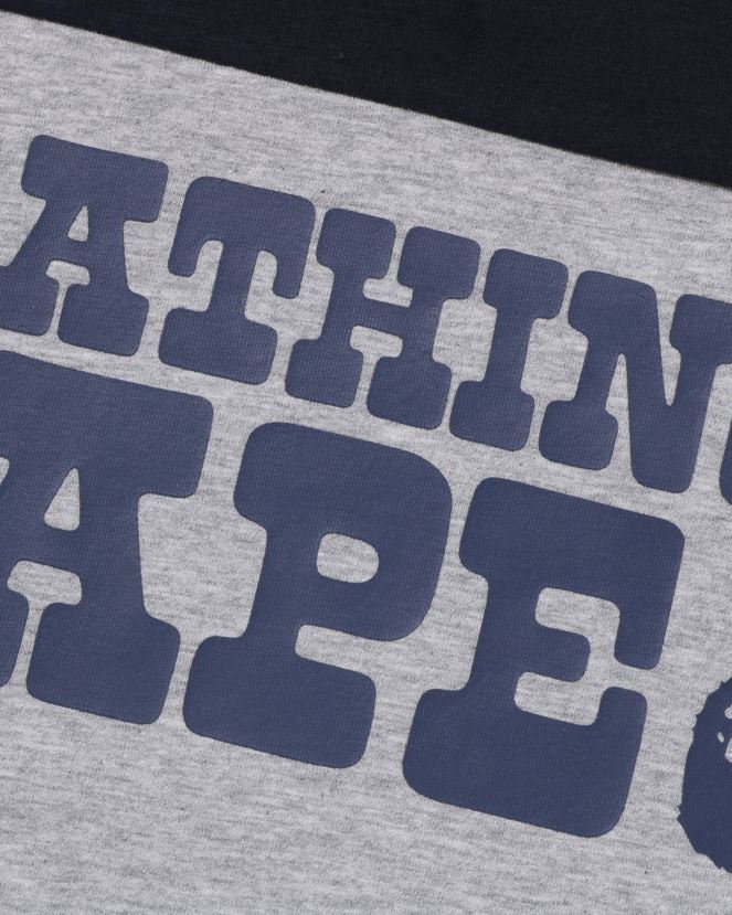 t-shirt de football A Bathing Ape enfants ZHX6N41513 gris
